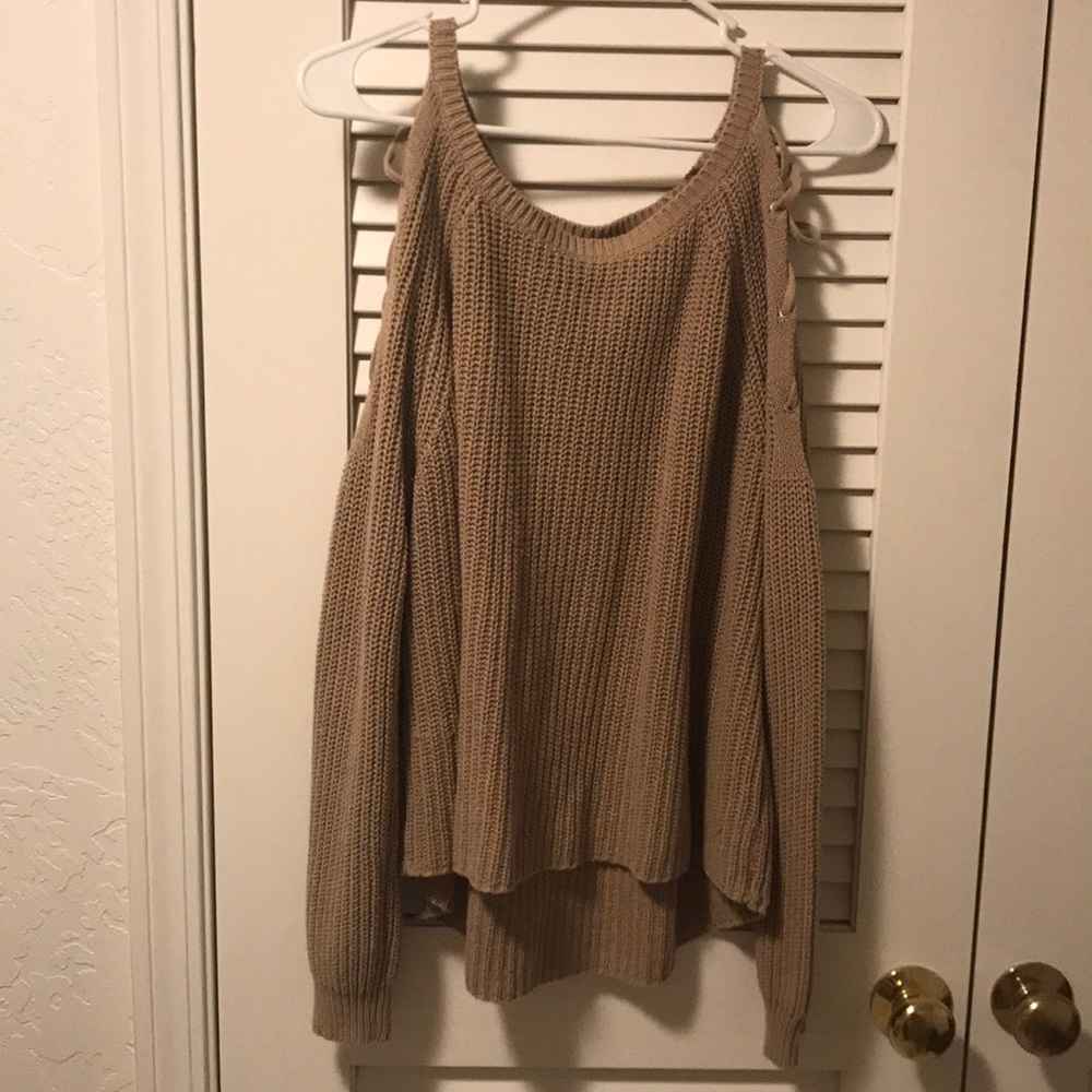 Ambiance knitted sweater shirt